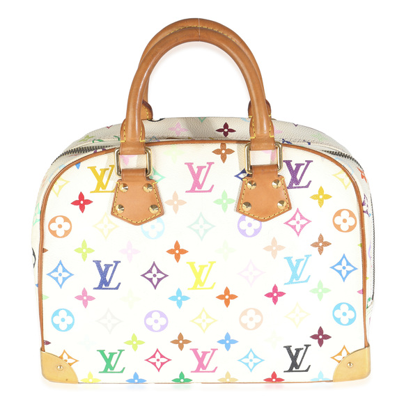 Louis Vuitton Handbags - Louis Vuitton White Monogram Multicolor Canvas Trouville